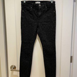 LOFT Leopard Print Skinny Pants (Size 29/8P)